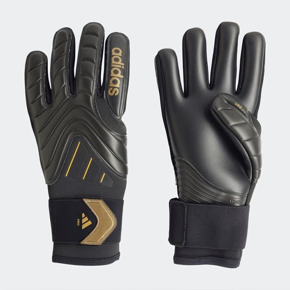 Adidas Copa Pro Goalkeeper/Goalie Gloves Black/Gold